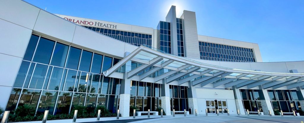 Orlando Health Horizon West Hospital entrance